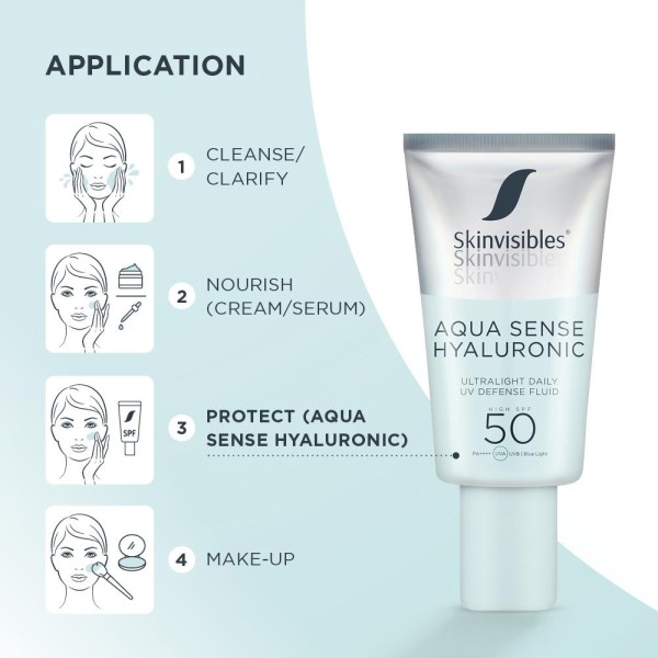 Aqua Sense Hyaluronic SPF50 50ml Skinvisibles