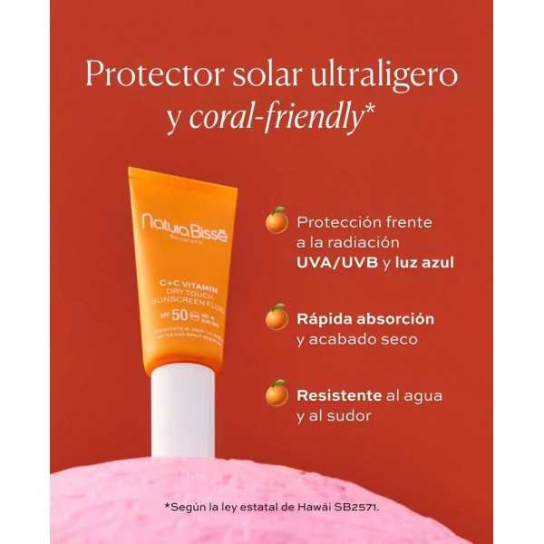 C+C Vitamin SPF 50 Dry Touch Sunscreen Fluid 30ml Natura Bissé