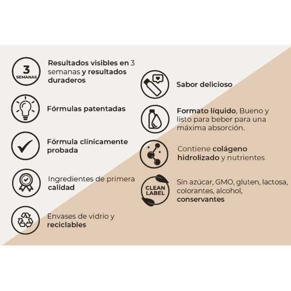 Colágeno hidrolizado Gold Collagen RX 10 días (10x50ml) - amarama