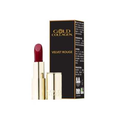 Labial Gold Collagen Velvet Rouge | Color y Cuidado Antiedad