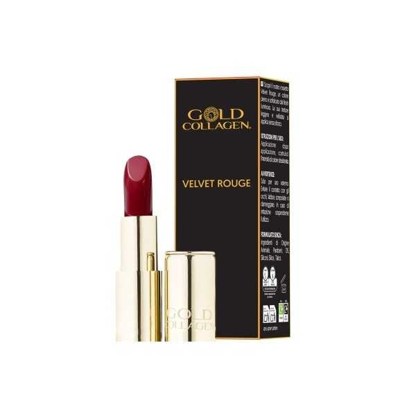 Labial Gold Collagen Velvet Rouge | Color y Cuidado Antiedad