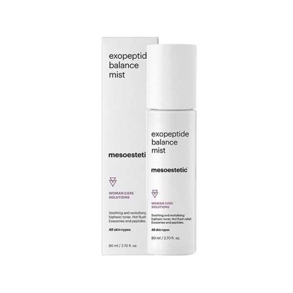 mesoestetic exopeptide balance mist | Alivio Sofocos y Rojeces