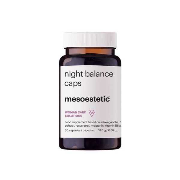 mesoestetic night balance caps | Sueño y Confort Menopausia