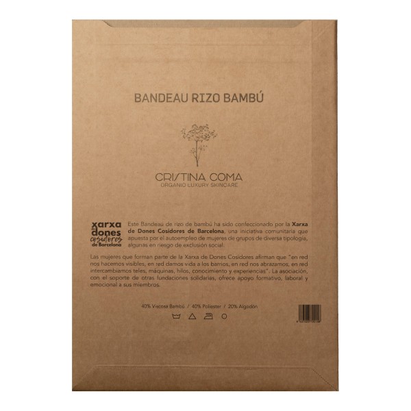 Bandeau rizo bambú Cristina Coma
