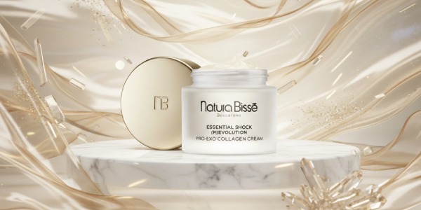 Natura bissé revoluciona el antiedad con essential shock (r)evolution pro-exo collagen