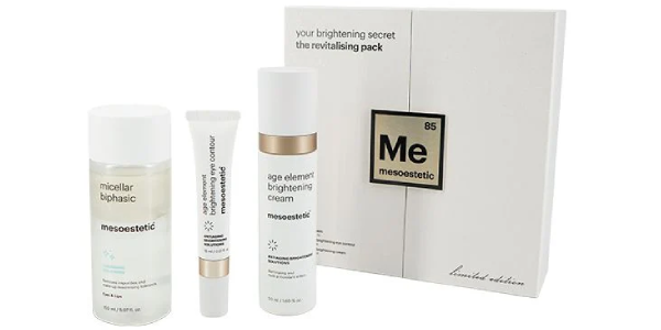 La rutina antiedad para la piel radiante: The Revitalising Pack de Mesoestetic